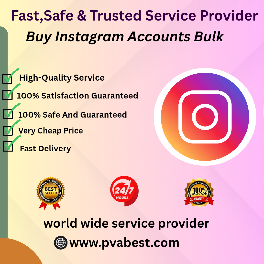 Buy Instagram Accounts Bulk